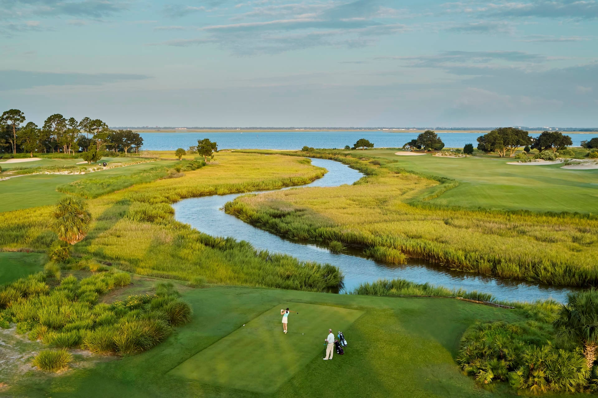 golfing at sea island